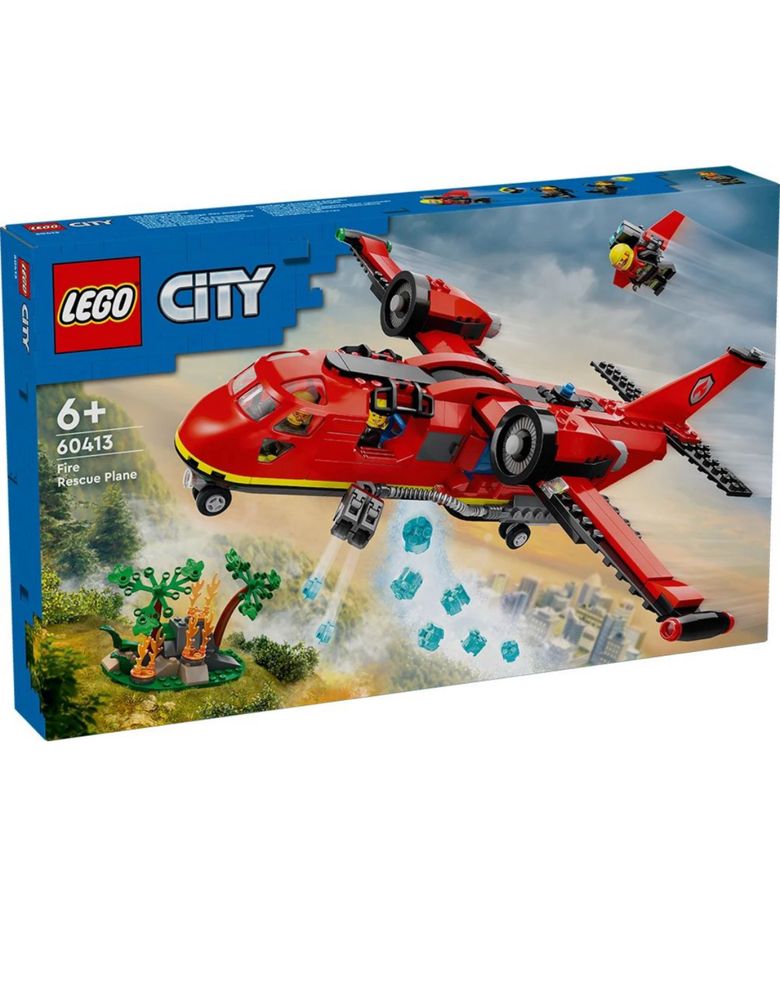 Lego City самолет 6+ сглобен