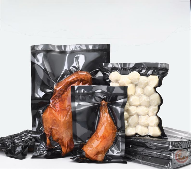 Вакуумный пакет гладкий, черный