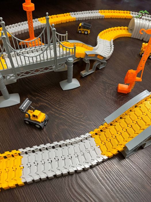 Трасса конструктор подарок для детей  345деталей