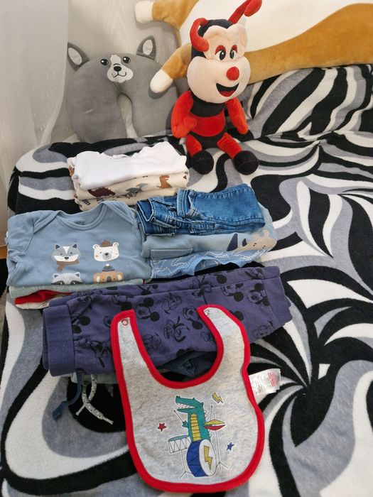 Lot hăinuțe bebe 74-80