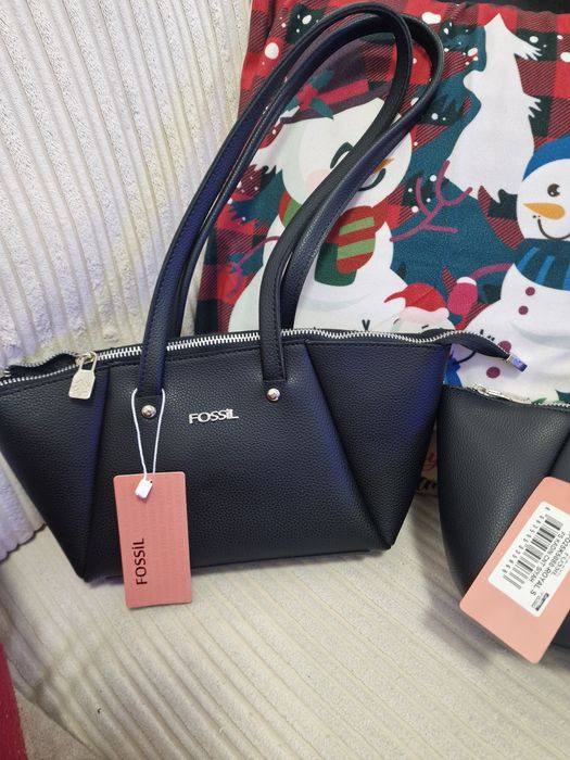 Geanta Fossil neagra