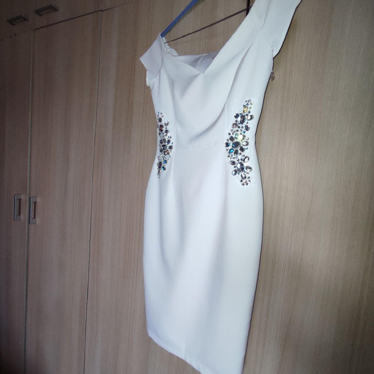 Rochie alba mărime xs