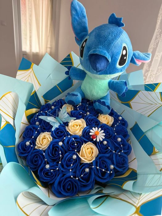 Realizez buchete din trandafiri de sapun