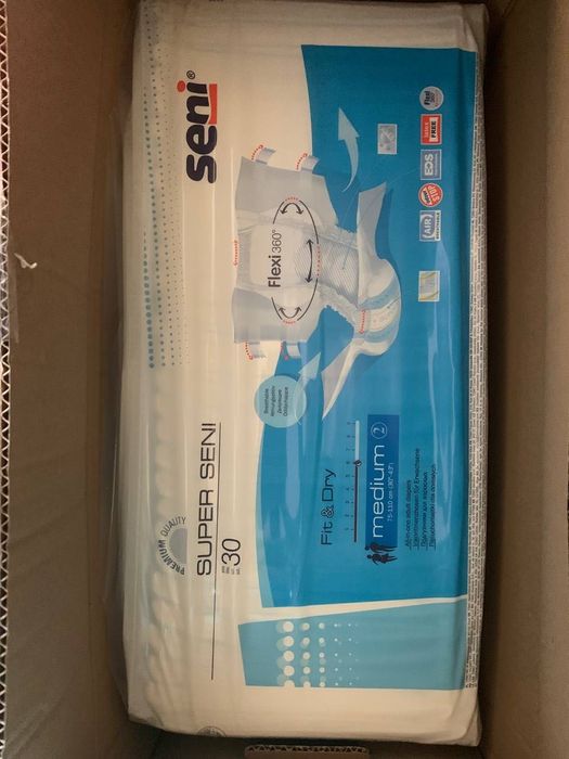 Подгузники взрослые SUPER SENI Подгузник Сени супер М 1 Упак 10 шт