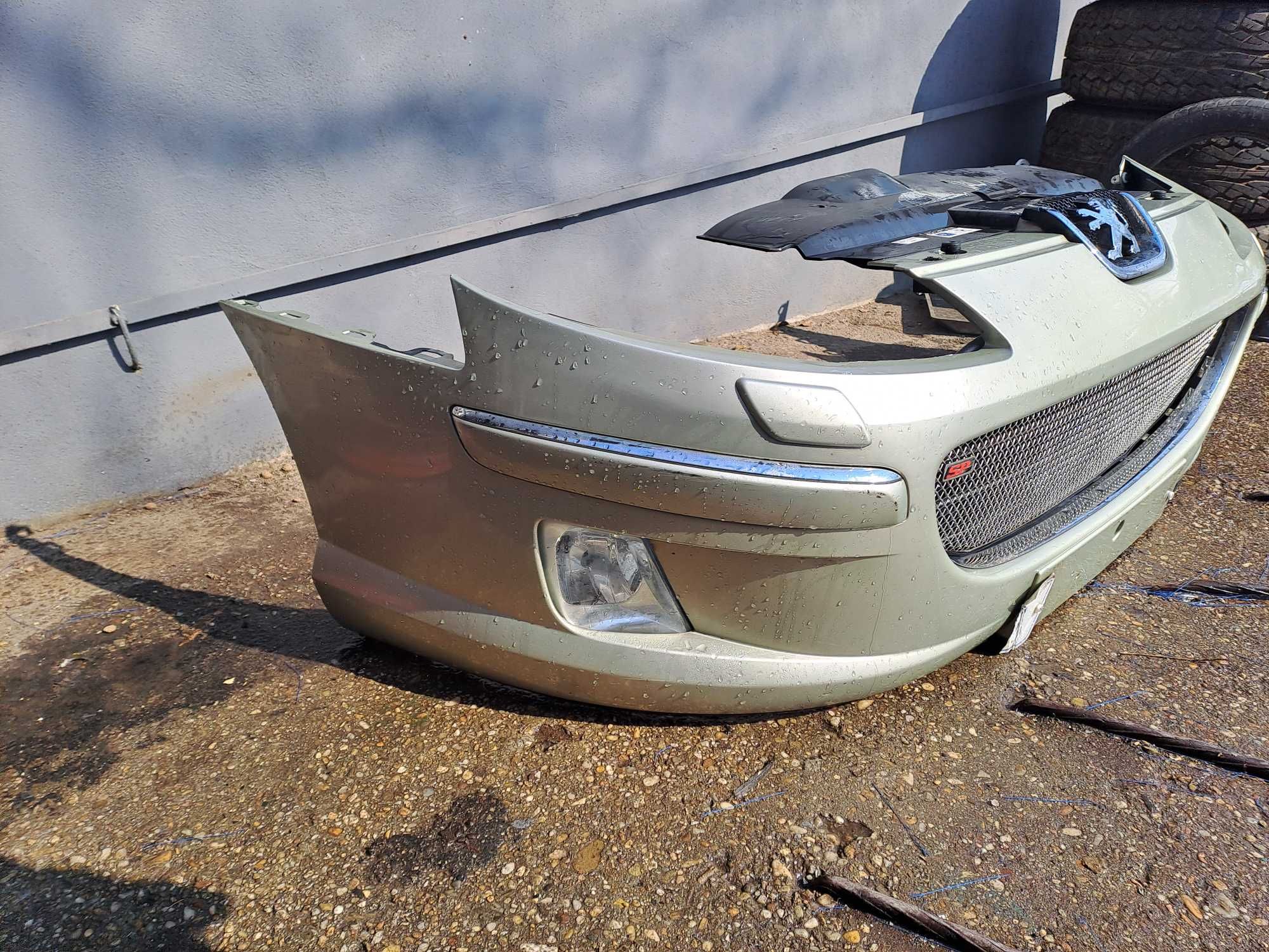 Bara Fata spoiler Peugeot 407 cu spalatoare far si proiectoare RS