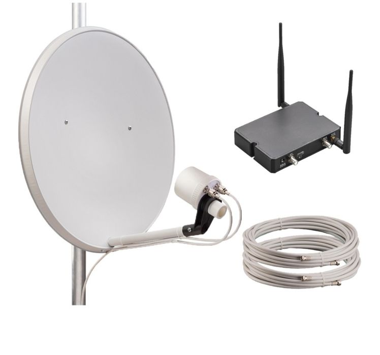 Усилитель интернет-сигнала Kroks Rt-Cse m4 KIP9-1700/2100 белый