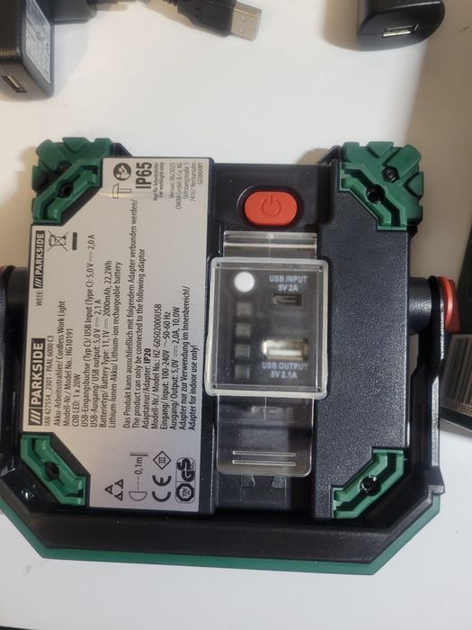 Рефлектор лампа Parkside PAAL 6000 C3