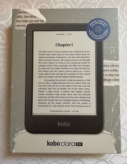 Електронен четец Kobo Clara BW – 6”, 16GB, черен
