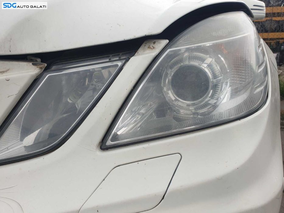 Far Stanga Halogen cu Lupa Mercedes Clasa E Class W212 E180 E200 E220 E250 E300 E320 2009 - 2012 [C8421] (provine de la auto cu volan stanga, are montate drosere xenon aftermarket)