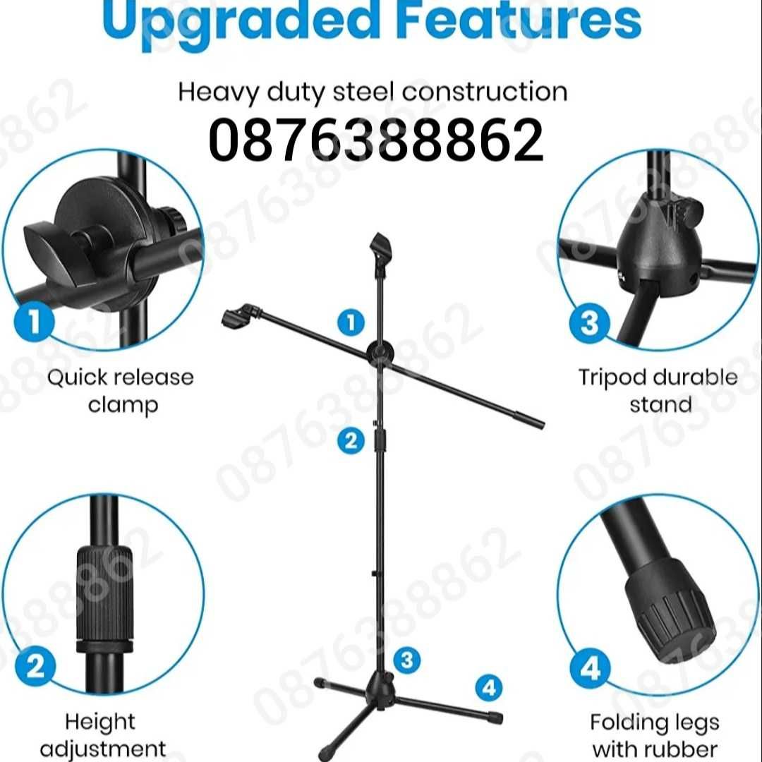 Стойка за Микрофон в комплект с два държача