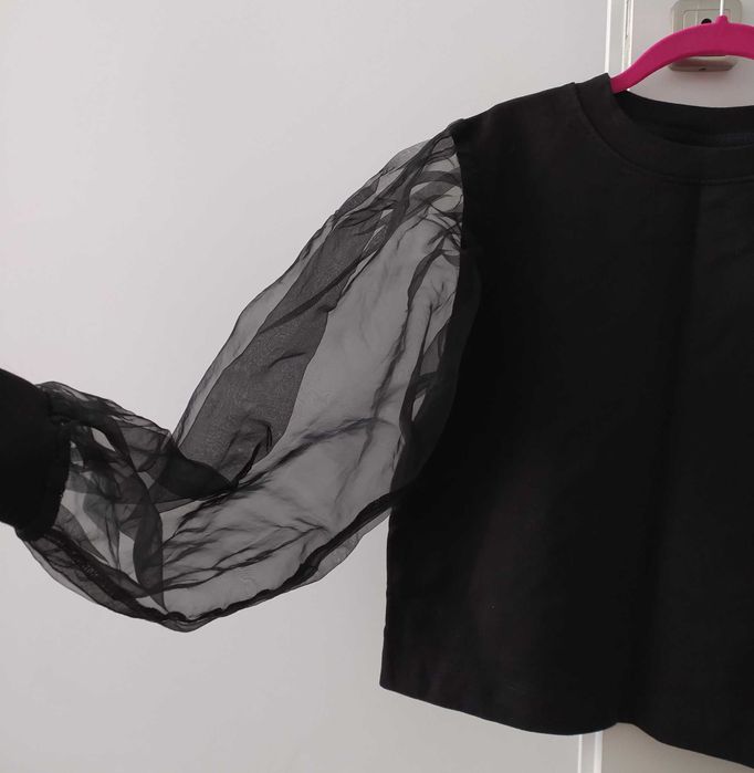 Bluza mâneci bufante M