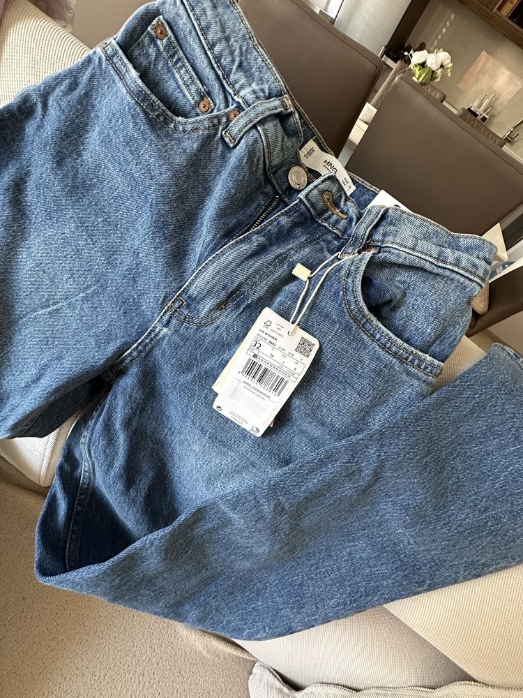 дънки Mango Mom comfort