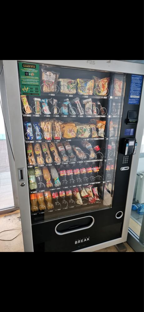 Firmă profitabilă de automate cafea si snack-uri Bucuresti- de vânzare