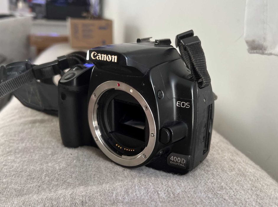 Canon EOS 400D body defect, eroare Err99, lipsa capac baterie
