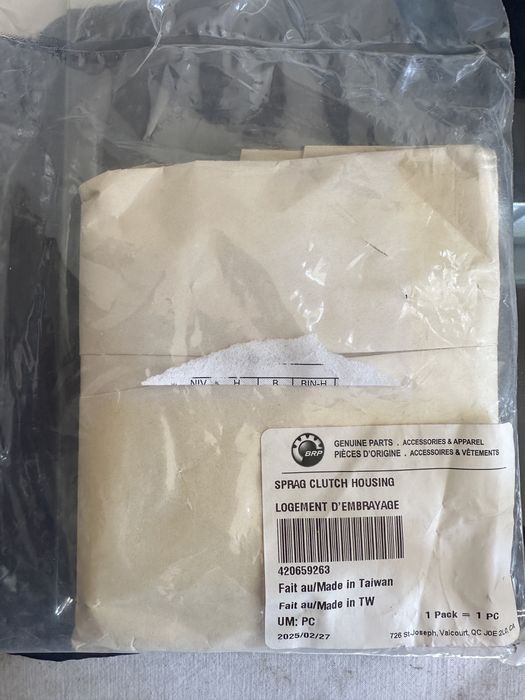 Vand Rulment unisens, suruburi si garnitura variator can am maverick