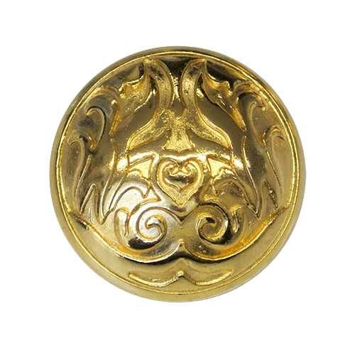 Set 10 nasturi metalici deosebiti aurii