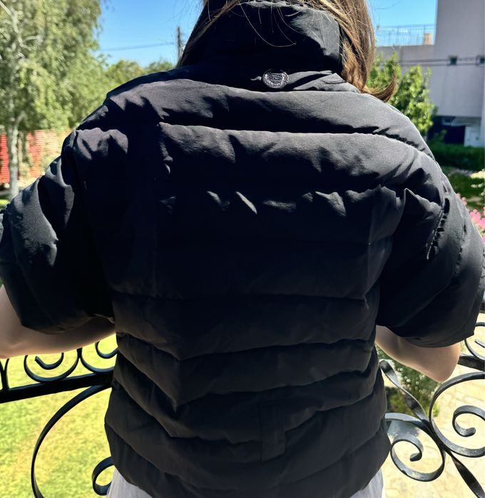 Дамски черен елек/грейка