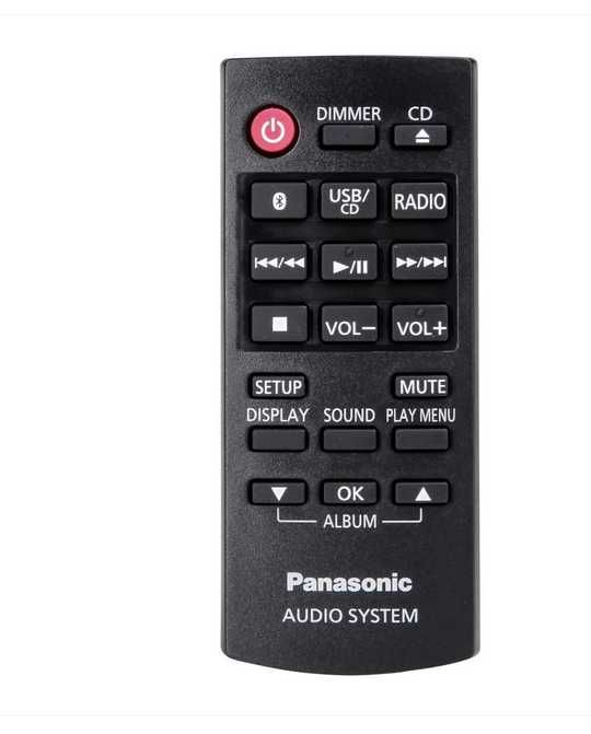 Microsistem Panasonic SC-PM250EG-K, 20W, bluetooth, Negru