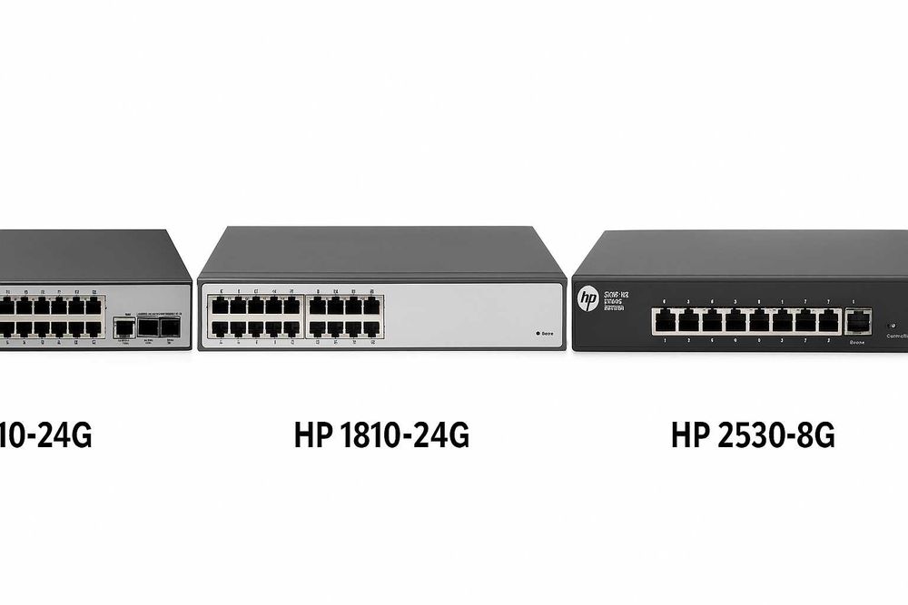 Vand switch-uri HP Aruba 1910-24G, 1810-24G, 2530-8G