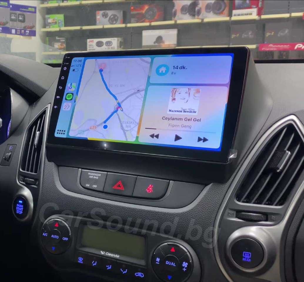 Hyundai Tucson IX35 -10.1" Android Мултимедия Тускон Навигация Андроид