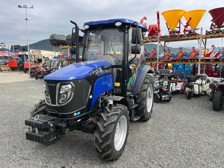 Tractor Lovol 50CP cucabina inmatriculabil tractiune 4x4 Agramix NOU