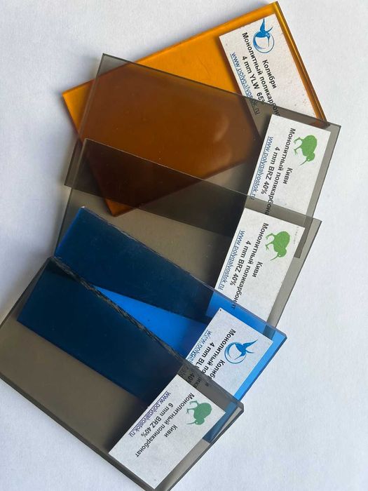 Поликарбонат монолитный от 1,5 мм до 15 мм