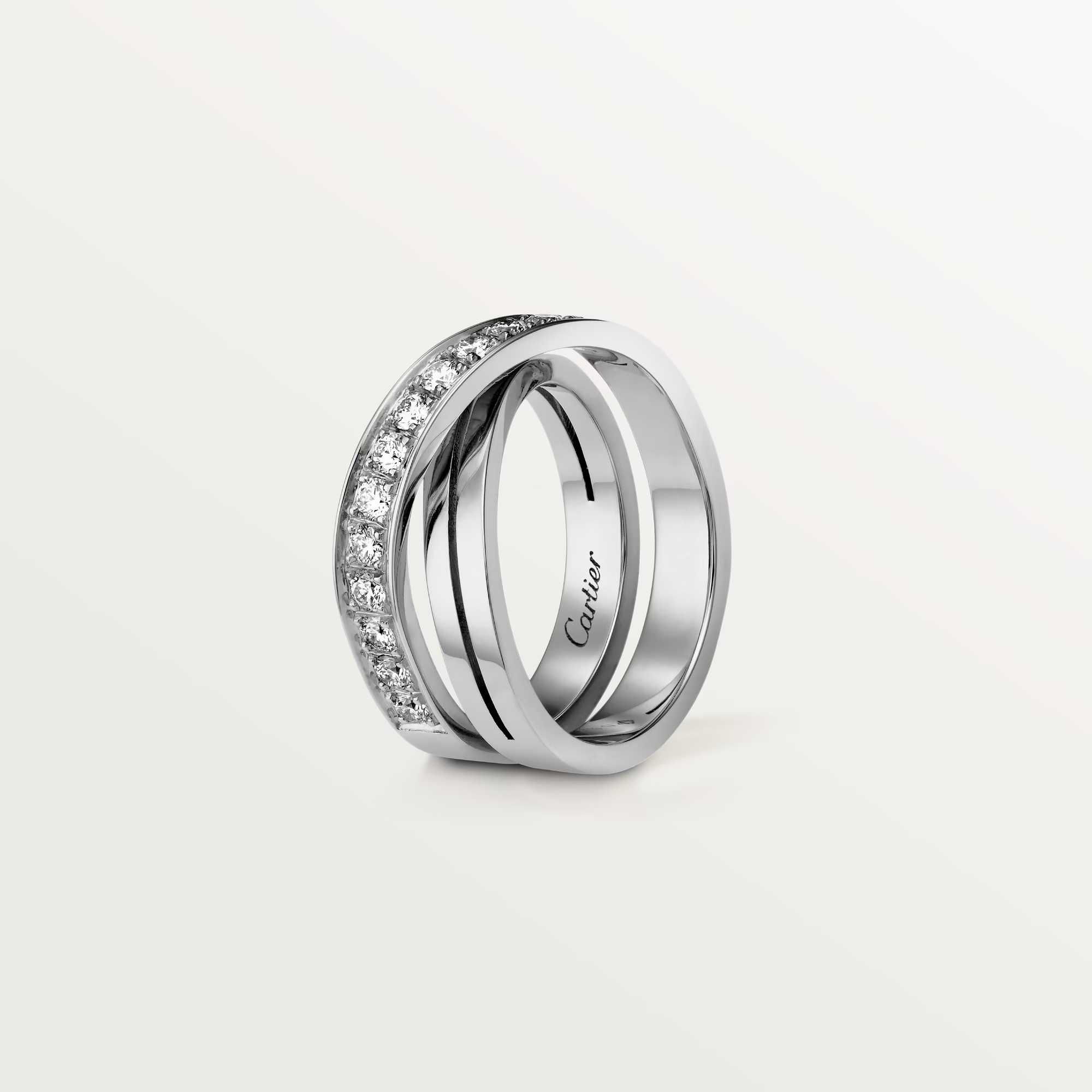 CARTIER Etincelle de Cartier White Gold Diamonds Дамски Пръстен