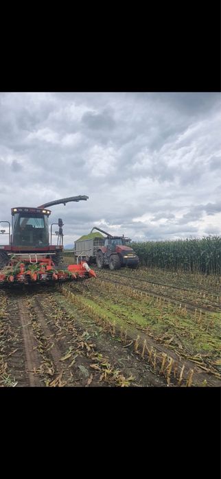 Case CHX 420 & CHX 520 3 combine de siloz, 2004, cap de iarba optional
