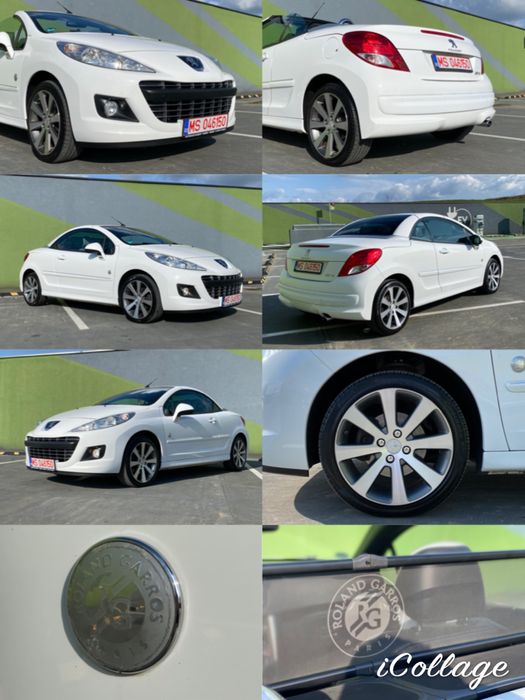 Peugeot 207 CC 2012, ROLAND GARROS !!! RATE FIXE !!! 1.6 120 CP, euro5