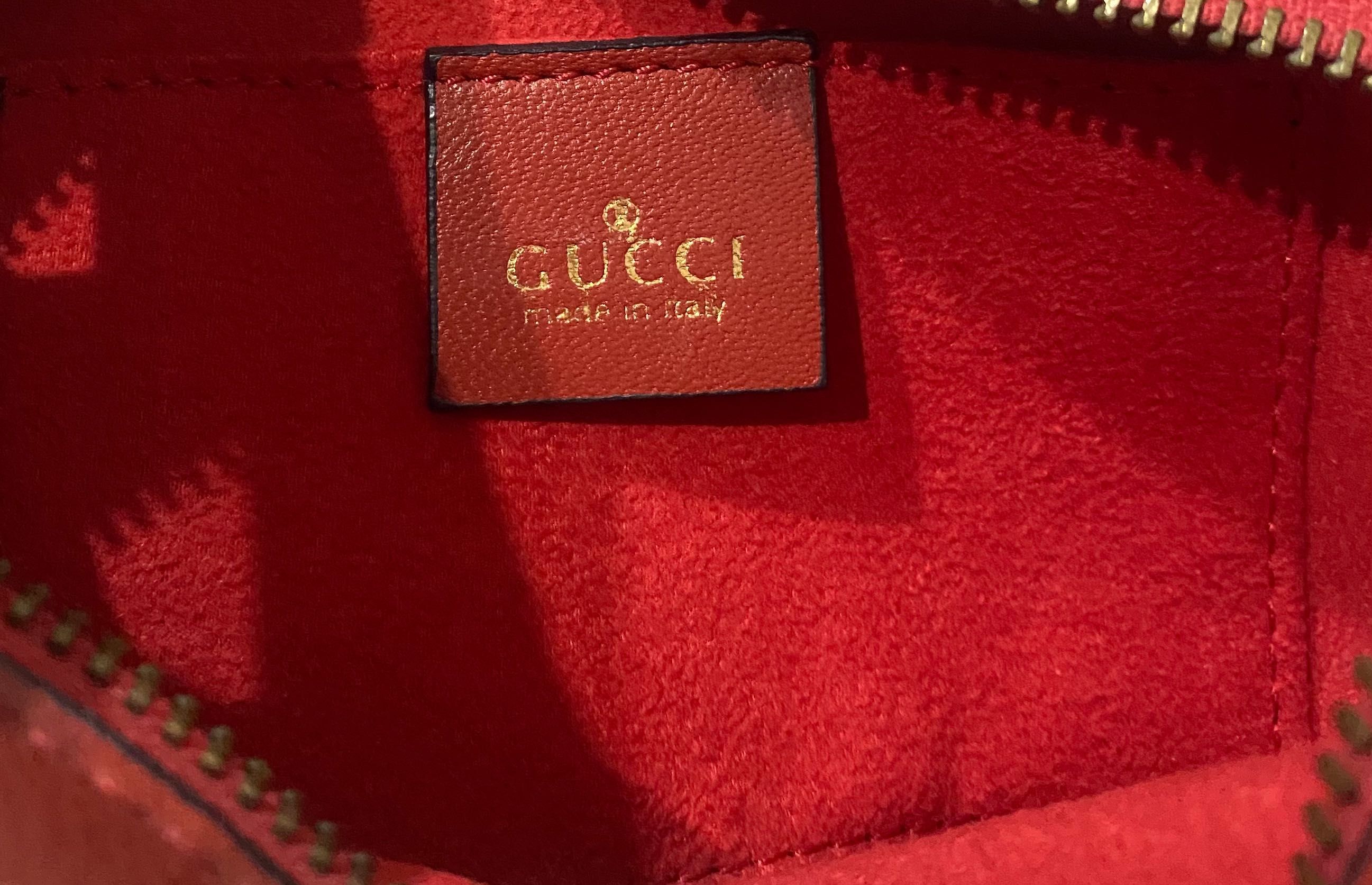 Borsetă de piele Gucci