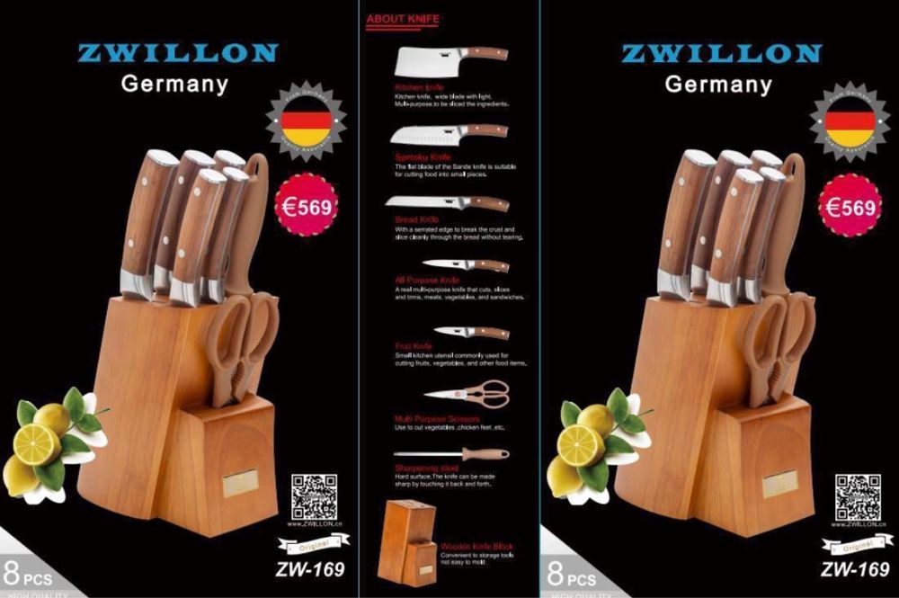 Комплект нож,Набор Ножей,Кухонные Ножей,Пышақ набор, Пышақ