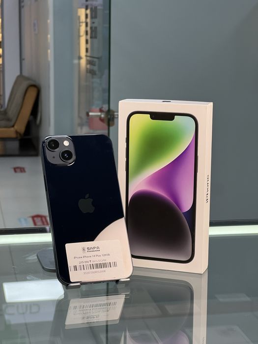 Айфон 14 плюс 84% е сим
