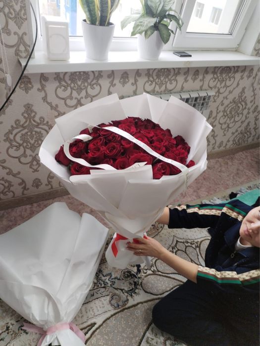 Роза красные сатылады