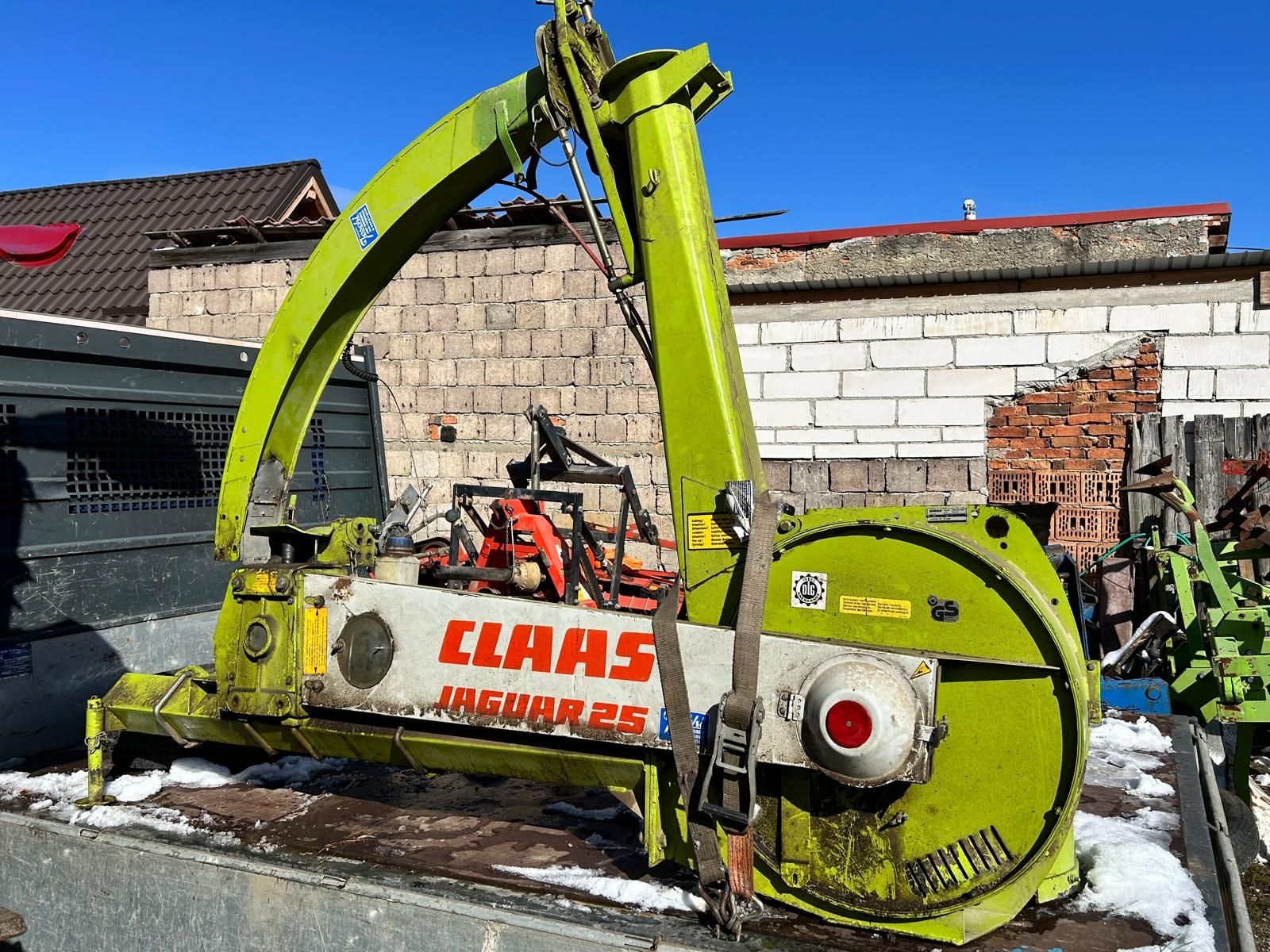 Jaguar 25,Claas, tocatoare de  siloz
