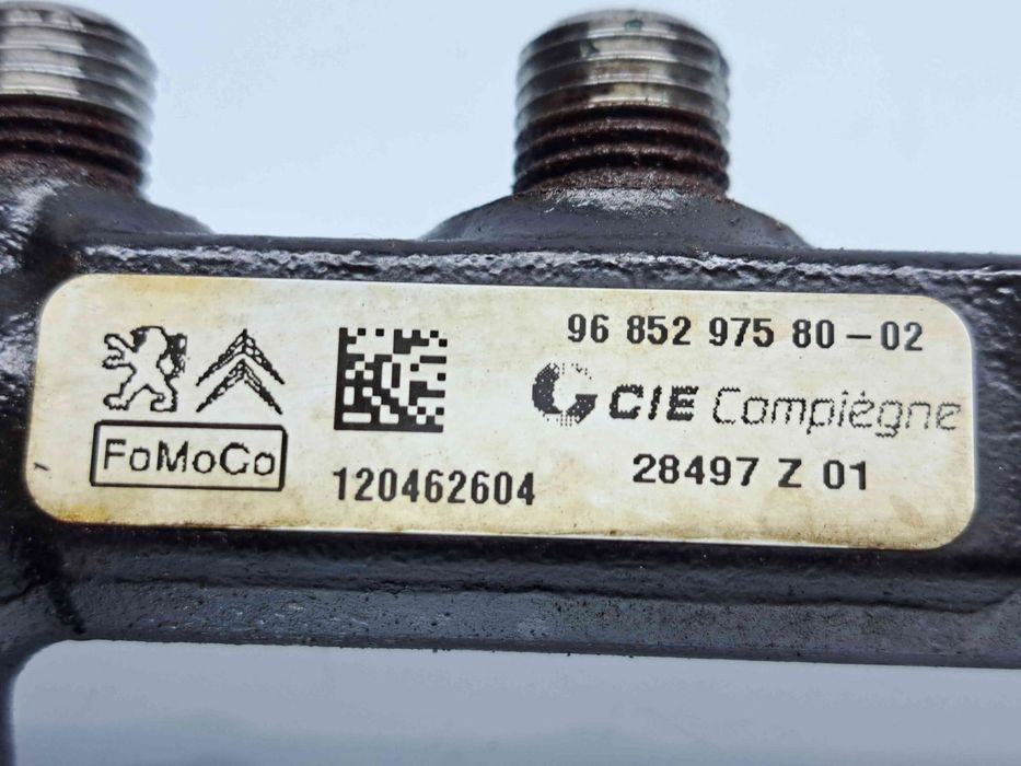 Rampa injectoare, 9685297580, Ford Fiesta 6, 1.5tdci