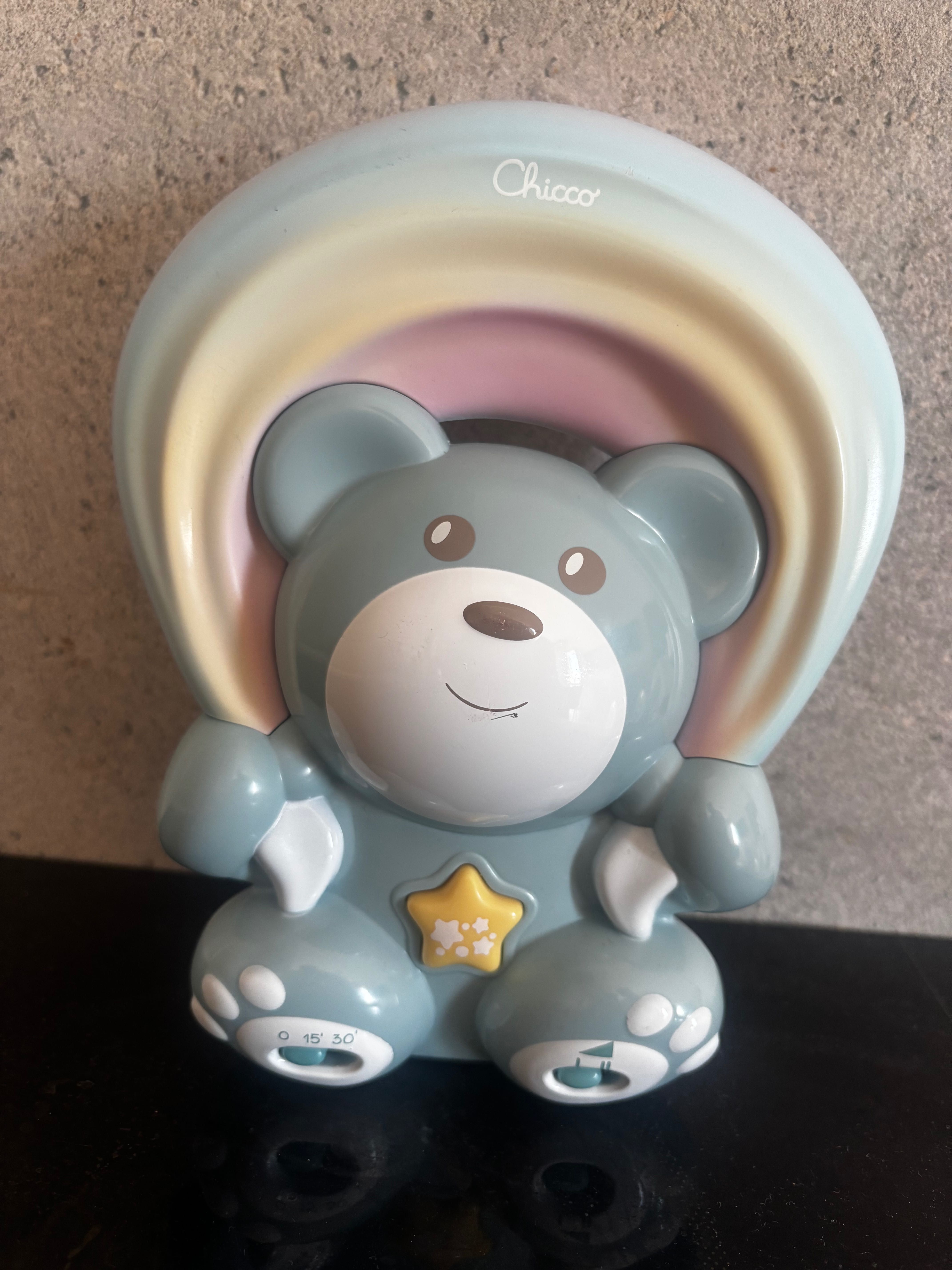 Chicco Прожектор Дъга Мече синьо/лампа