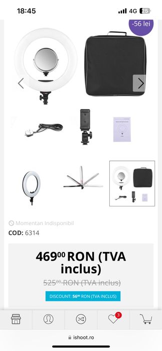 Ring light nou led