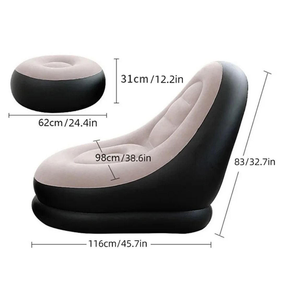 Intex naduvnoy kresla