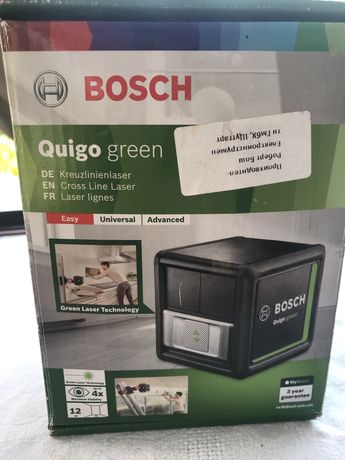 Лазерен нивел Bosch Quigo green