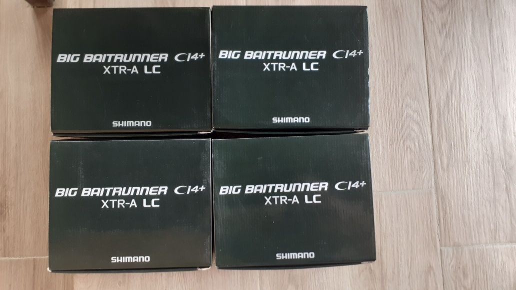 Set 4 mulinete shimano big baitrunner ci4 xtra lc