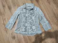 Cămașă damă cu broderie Bottega by Elisa Cavalett made in Italy mar. S