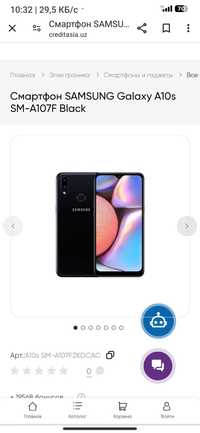 Samsung a 10 black