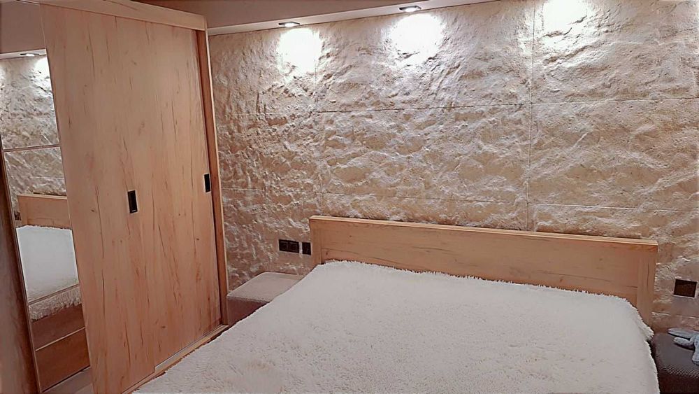 3D Декоративен Панел с ефект на Камък 120/50см