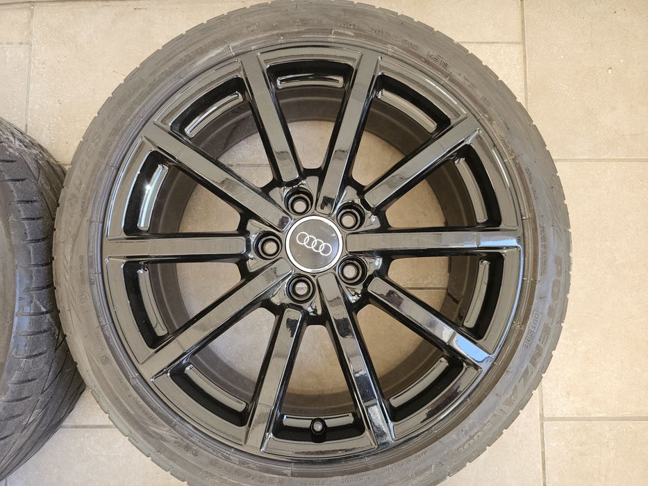 Jante originale Audi ca noi + Anvelope vara 225 40 18