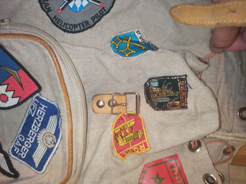 Vand rucsac vintage army