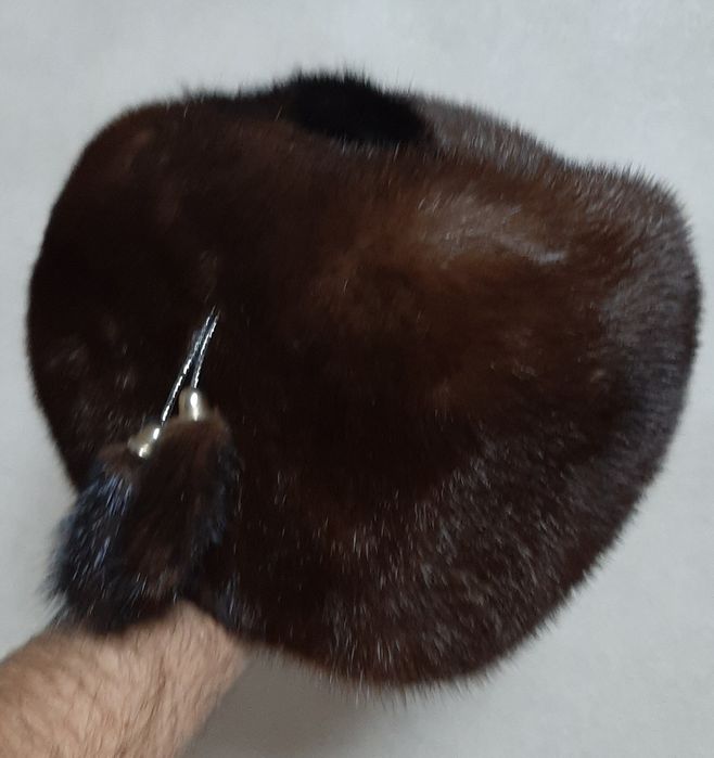 Норковая шапка женская