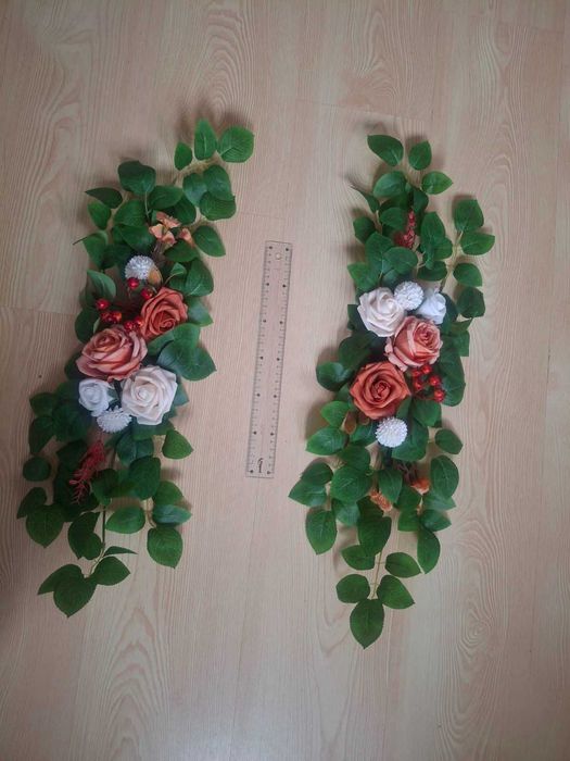 Украса, Декорация, изкуствени цветя за арка/ украса за парти