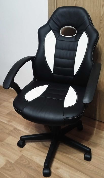 Геймърски стол черен