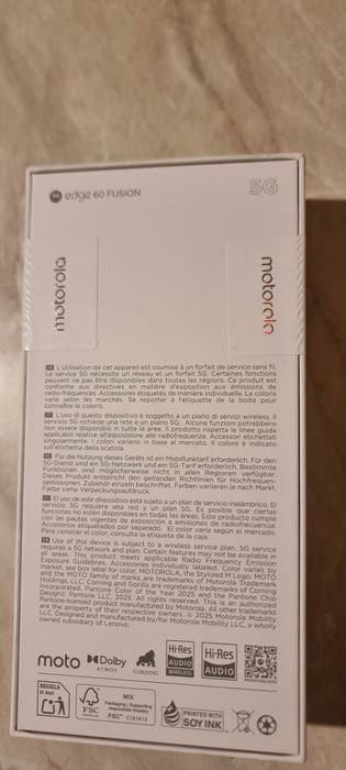 Vand Motorola edge 60 Fusion 222 GB SIGILAT. Ofer garanție. Liber de c