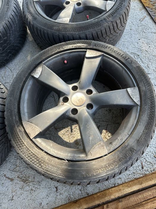 Продавам джанти 17” 5x112 с чисто нови гуми
